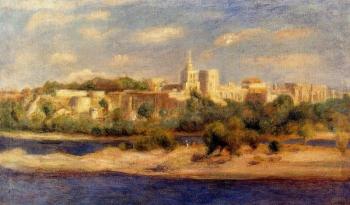 Pierre Auguste Renoir : Bathers on the Banks of the Thone in Avignon